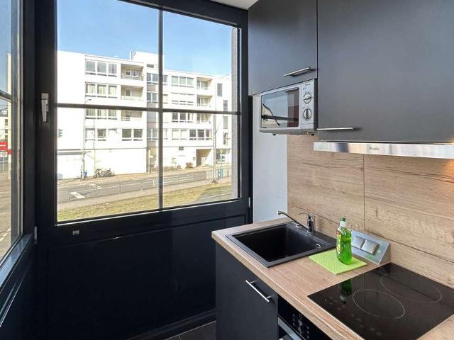 Verfügbares 1 Zimmer Apartment, voll ausgestattet, zentral in Niederrad