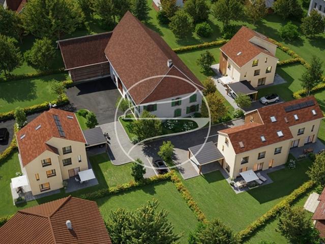 Verkauf von 6 Doppelhausvillen mit jeweils 4,5 und 5,5 Zimmern zum Verkauf in Corcelles près Payerne