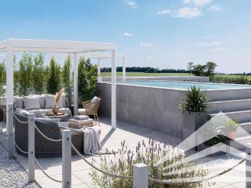 VERKAUFSSTART Stiftslichtung St. Florian 112 m² Penthouse mit Aussichtsterrasse und Poolvorbereitung!