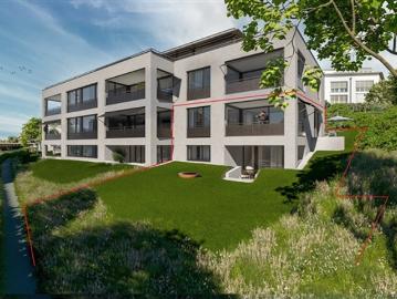 Neubau EG Maisonette Wohnung an schöner Lage C 1.0