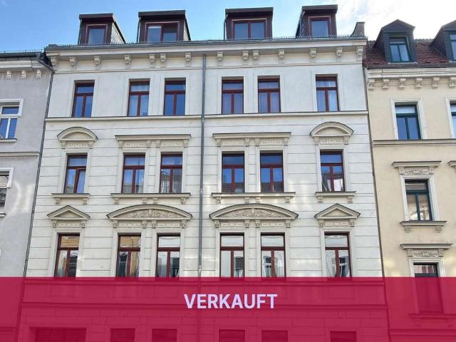 VERKAUFT: provisionsfreie und sehr gut vermietete ETW in Plagwitz * Parkett * Balkon * TLB mit Du