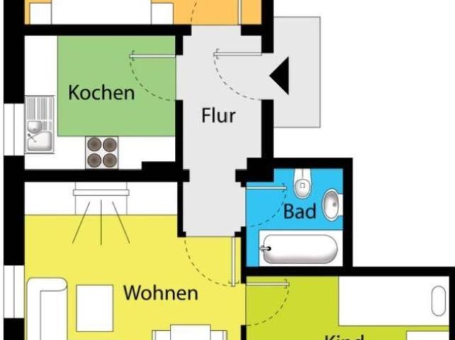 Verlockende Wohnung in Dresden Gittersee!