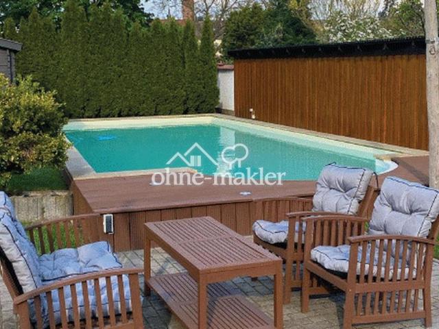 Vermiete 2 Raum Wohnung mit Garten & Pool