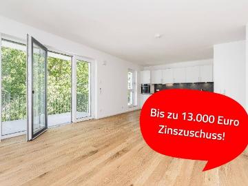 Vermietete Neubau Wohnung mit hochwertiger Ausstattung & Balkon