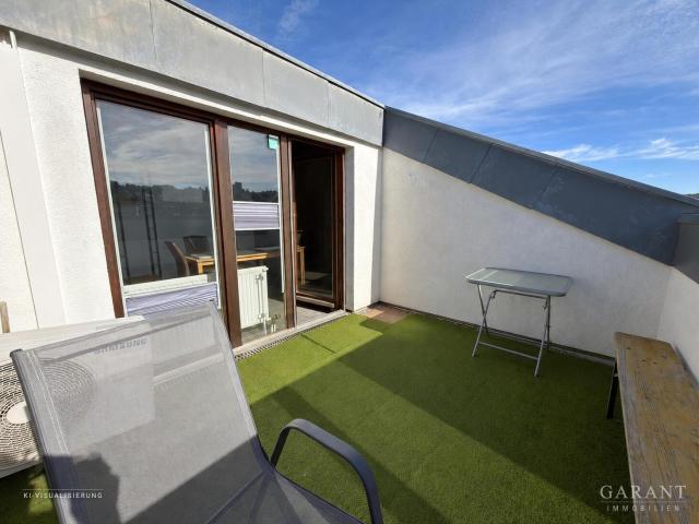 Pforzheim Sonnenberg | Vermietete Dachgeschosswohnung mit Dachterrasse und Tiefgaragenstellplatz