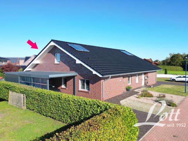 Vermietete Doppelhaushälfte mit Carport und Garten in beliebter Wohnlage von Barßel