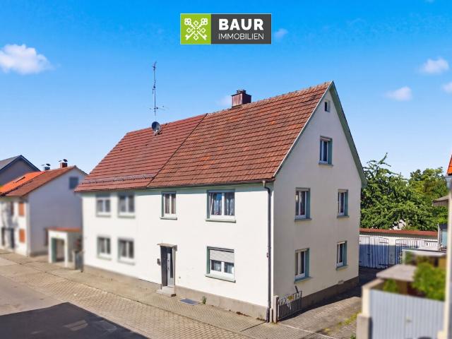 Sofort frei! Doppelhaushälfte mit Potenzial – stadtnah in Bad Saulgau