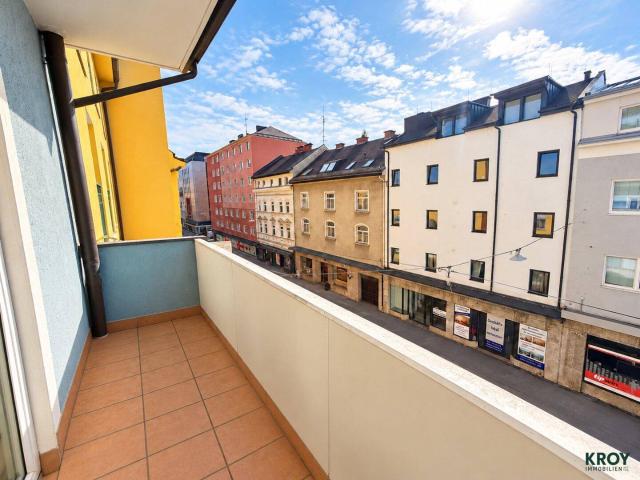 Vermietete Garconniere mit optimaler Aufteilung und Südbalkon
