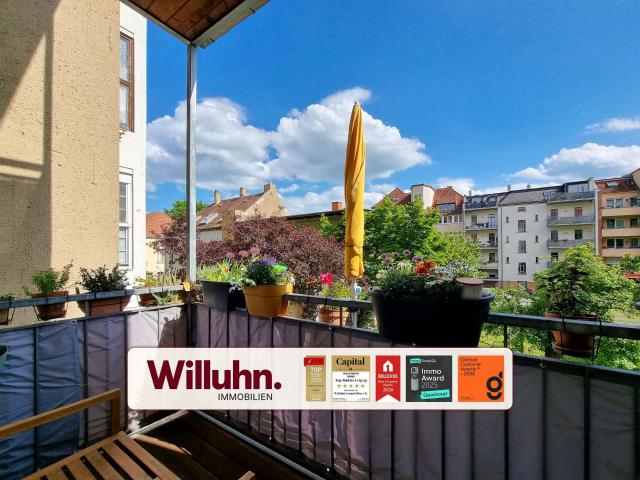 Vermietete Kapitalanlage im beliebten Schleußig I großer Balkon