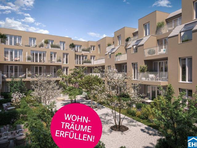 Vermietete Wohnung mit großzügiger Freifläche und intelligentem Grundriss!