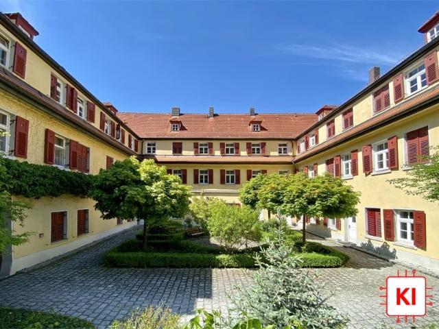 Vermietete 1 Zimmer Wohnung im denkmalgeschütztem Gebäude
