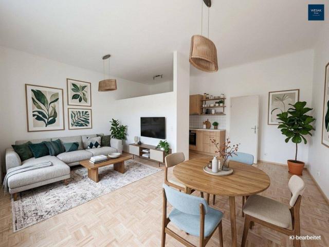 Vermietete 2 Zimmer Anlegerwohnung in Andritz/Geidorf