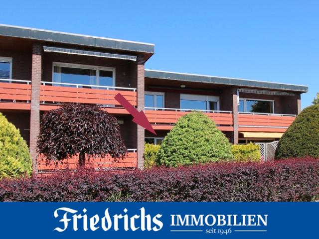 Vermietete 2 Zimmer Wohnung im Erdgeschoss mit Terrasse in zentrumsnaher Lage in Bad Zwischenahn