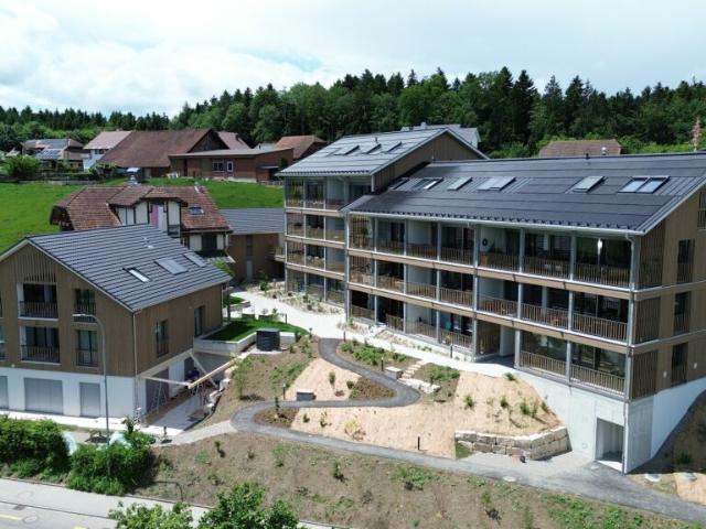 Vermietete 3.5 Zimmer Neubauwohnung mit Naturblick in Vordemwald