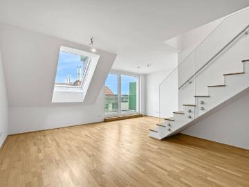 Vermietete 3 Zimmer Dachgeschosswohnung mit 4 Terrassen | 1100 Wien