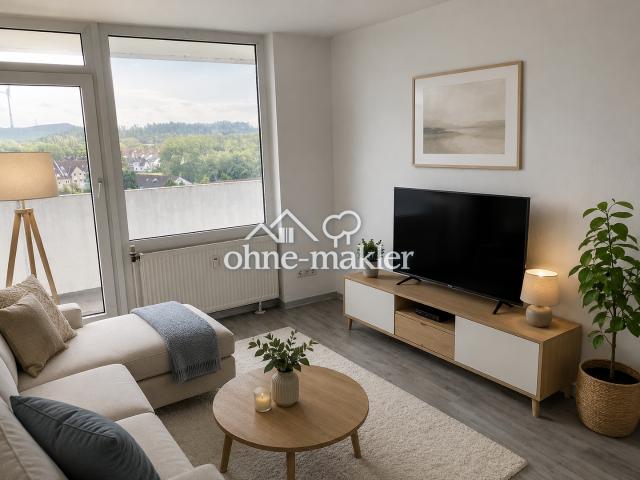 Vermietete 3 Zimmer Kapitalanlage mit großem Balkon und Fernblick | 67,5 m² | Gladbeck