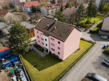 Vermietete 4 Zi. Wohnung mit sonnigem Balkon in Großreuth b. Schweinau, Nürnberg