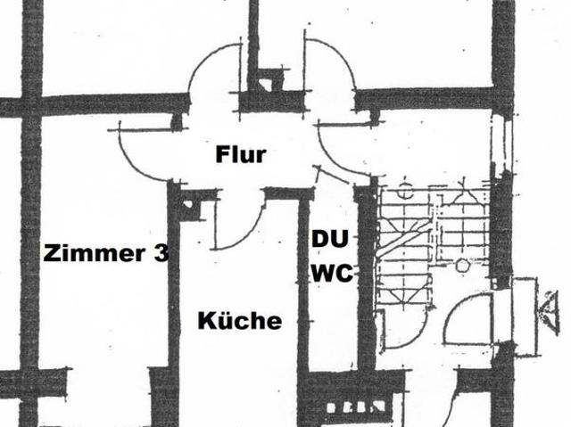 Vermietete 4 Zimmer Altbauwohnung im Hochparterre 71,5 m²