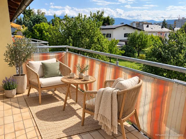 Vermietetes Anlageobjekt mit Terrasse in Villach