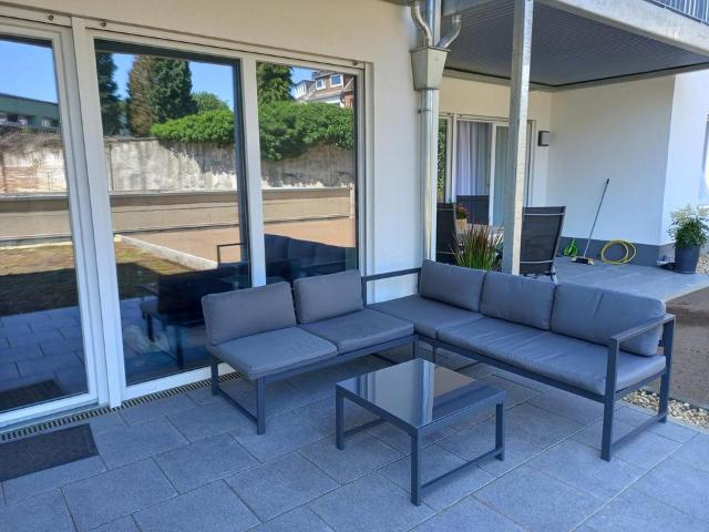 Vermieteter Neubau Traum: 3 Zimmer, KfW 55, Terrasse & Tiefgarage