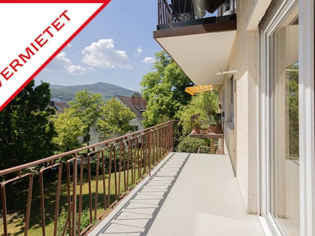 VERMIETET*NW Villenstraße: Helle 3ZKB Wohnung mit Südbalkon und Blick ins Grüne!