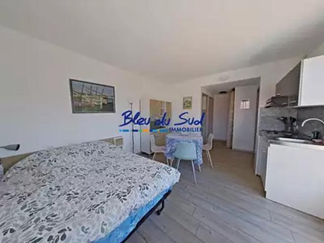 Vernet les Bains 66820 Achat / Vente appartement 1 pièce t1 au dernier étage