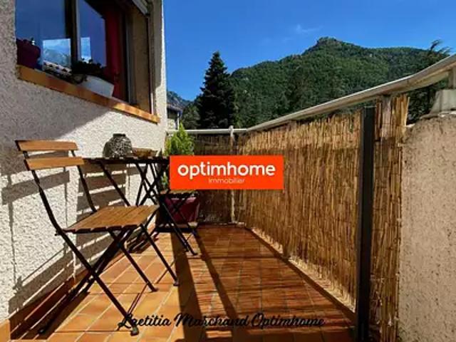Vernet les Bains 66820 Achat / Vente appartement 2 pièces t2