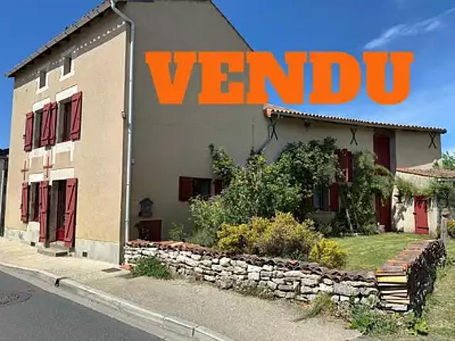 Vernon 86340 Achat / Vente maison 3 pièces t3