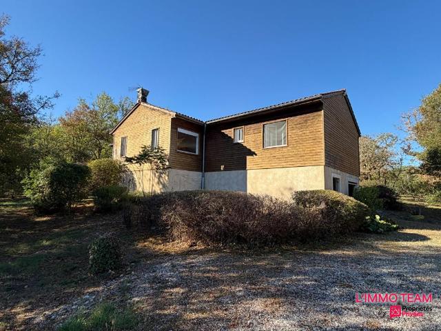 VERS Maison bois avec sous sol, sur 5000m² de terrain