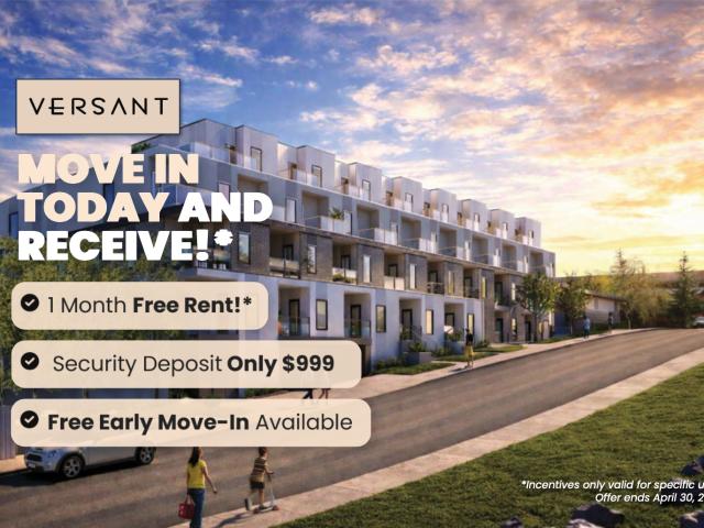 VERSANT LIVE ON THE RISE Unit 14: The Corbet: 3 Bed 2 Bath [object Promise] for Rent