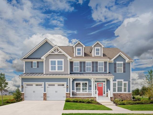 Versailles with Finished Basement Plan Long Cove Meadows Community