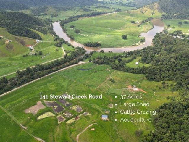 VERSATILE 37 ACRE PROPERTY: CATTLE, AQUACULTURE, FARMING
