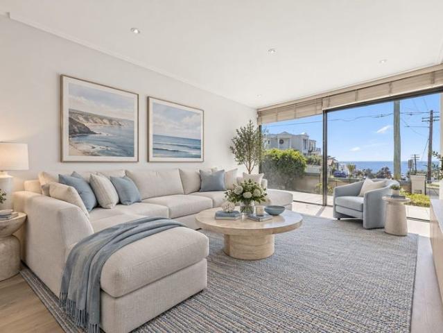 Versatile dual level living with coastal views