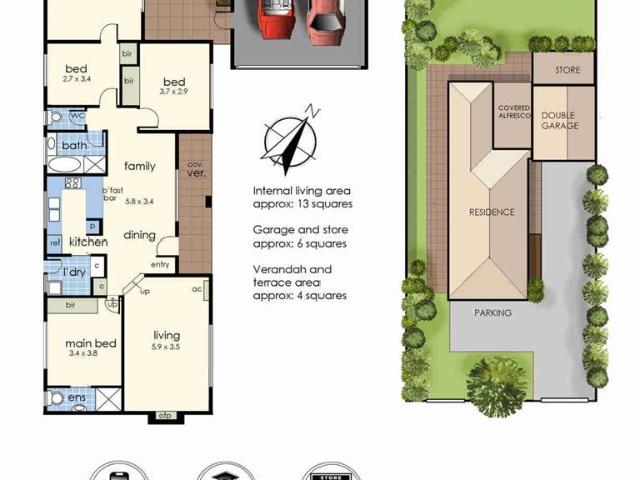 Versatile Home on Large Allotment