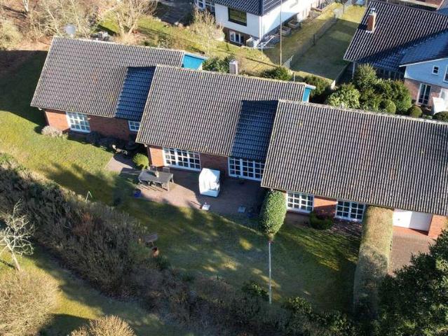 Versetzte Bauweise mit Charakter Ebenerdiges Einfamilienhaus in Wyk auf Föhr