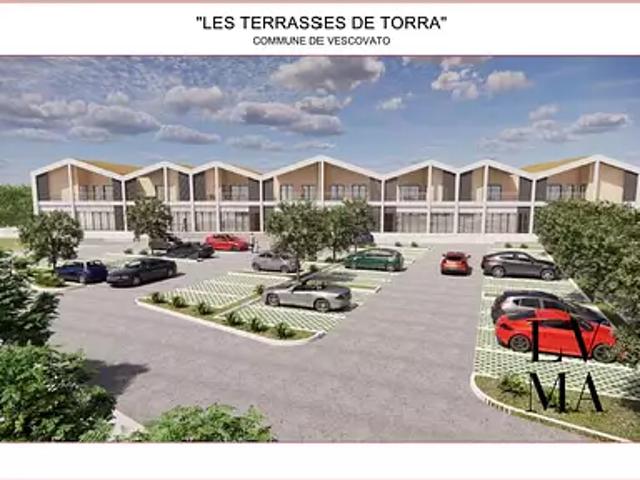 Vescovato 20215 Achat / Vente appartement 4 pièces t4 au dernier étage terrasse