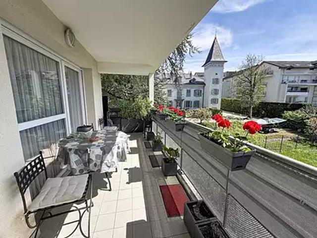 Vétraz Monthoux 74100 Achat / Vente appartement 4 pièces t4 terrasse cave