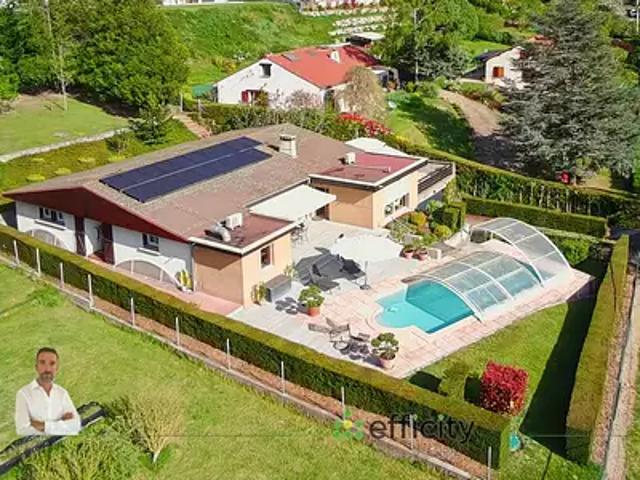 Veyre Monton 63960 Achat / Vente maison 7 pièces t7 piscine jardin