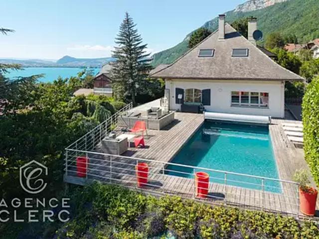 Veyrier du Lac 74290 Achat / Vente maison 6 pièces t6 piscine