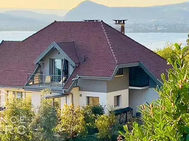 Veyrier du Lac 74290 Achat / Vente maison 8 pièces t8 piscine
