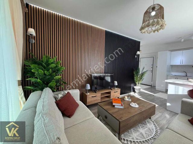 Vk Köprü Grup'tan Kiralık Lüks Eşyalı 1+1 Daire