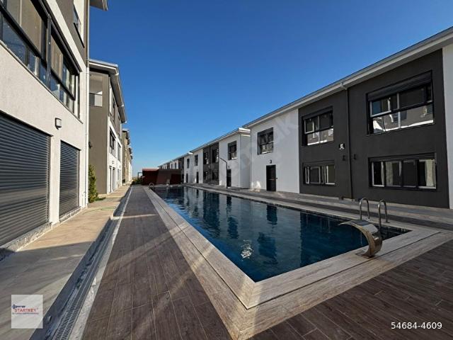 VİLLAKENT VİLLA KORU SİTESİ SATILIK 2+1 BAHÇE KATI DAİRE