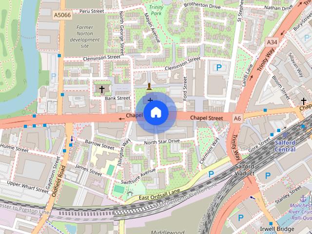 Vimto Gardens, Chapel Street, Salford, Lancashire, M3