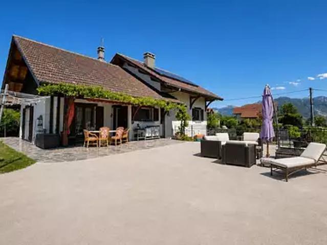 Vinzier 74500 Achat / Vente maison 6 pièces t6 jardin cave