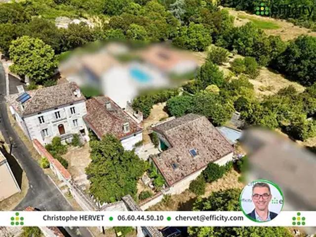 Vindelle 16430 Achat / Vente maison 8 pièces t8 jardin terrasse