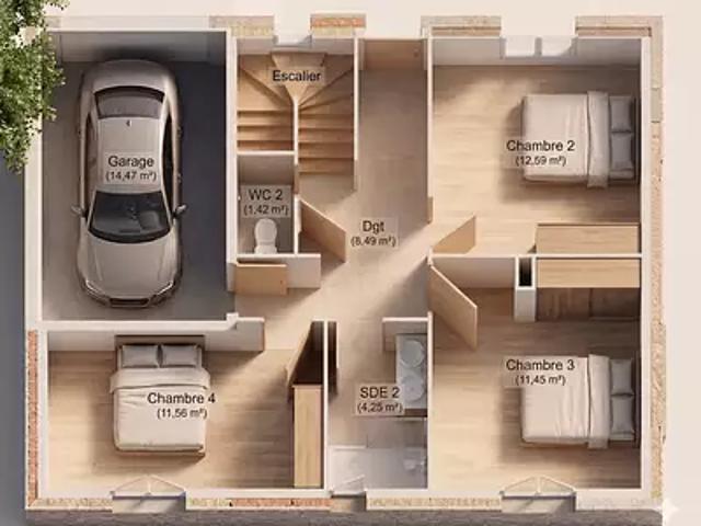 Vindry sur Turdine 69490 Programme neuf maison neuf à vendre 5 pièces