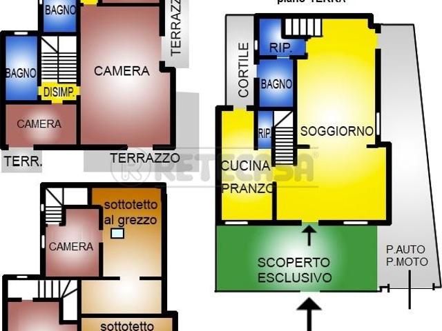 Via Cesare Riccioni 20 7 vani 150mq