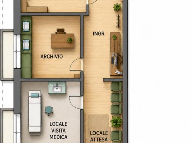 Via Ciro Menotti 6 vani 90mq