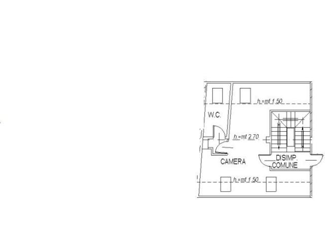 Via Borgo Valentino 28 monolocale 29mq
