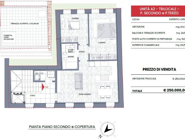 Via dei Nobili 11 5 vani 104mq